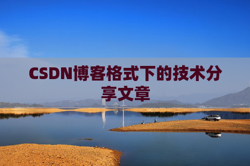 CSDN博客格式下的技术分享文章 CSDN博客格式下的技术分享文章